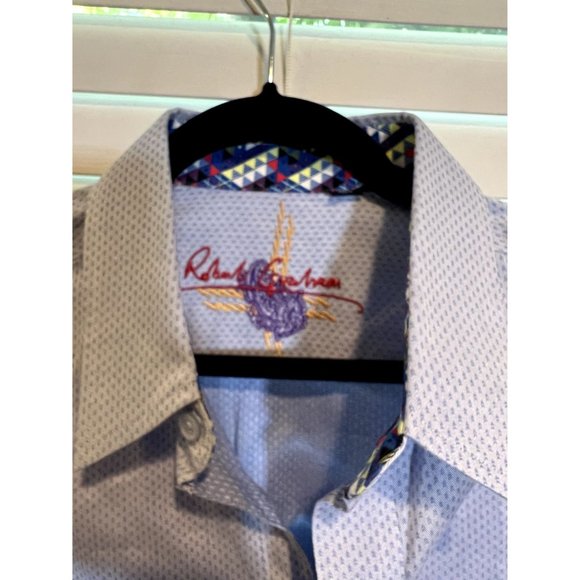 Robert Graham Patterned Long Sleeve Button Up Shirt - Size‎ XL - Picture 3 of 5